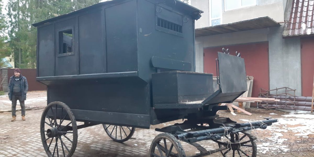 Тюремная карета для киносъемок