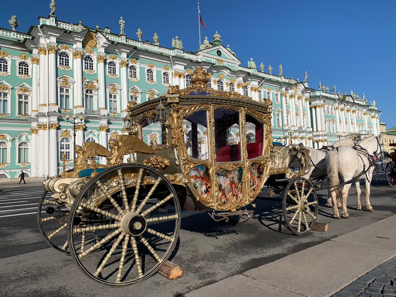 Санкт Петербург 18 века карета
